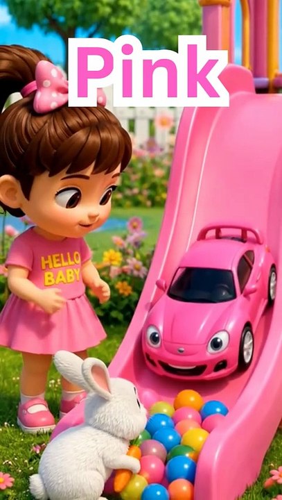 Learn Colors with Cars 💗💙❤️💛💚 | Color Learning for Kids | Cars Cartoon for Kids