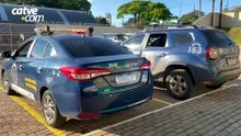 Briga de trânsito termina na delegacia em Cascavel