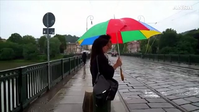 Dopo l'afa arriva il maltempo, allagamenti nel Torinese