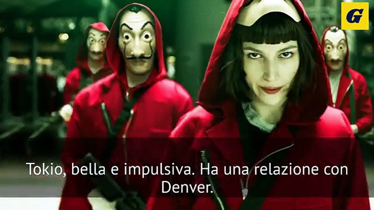 Video corretto La casa di Carta