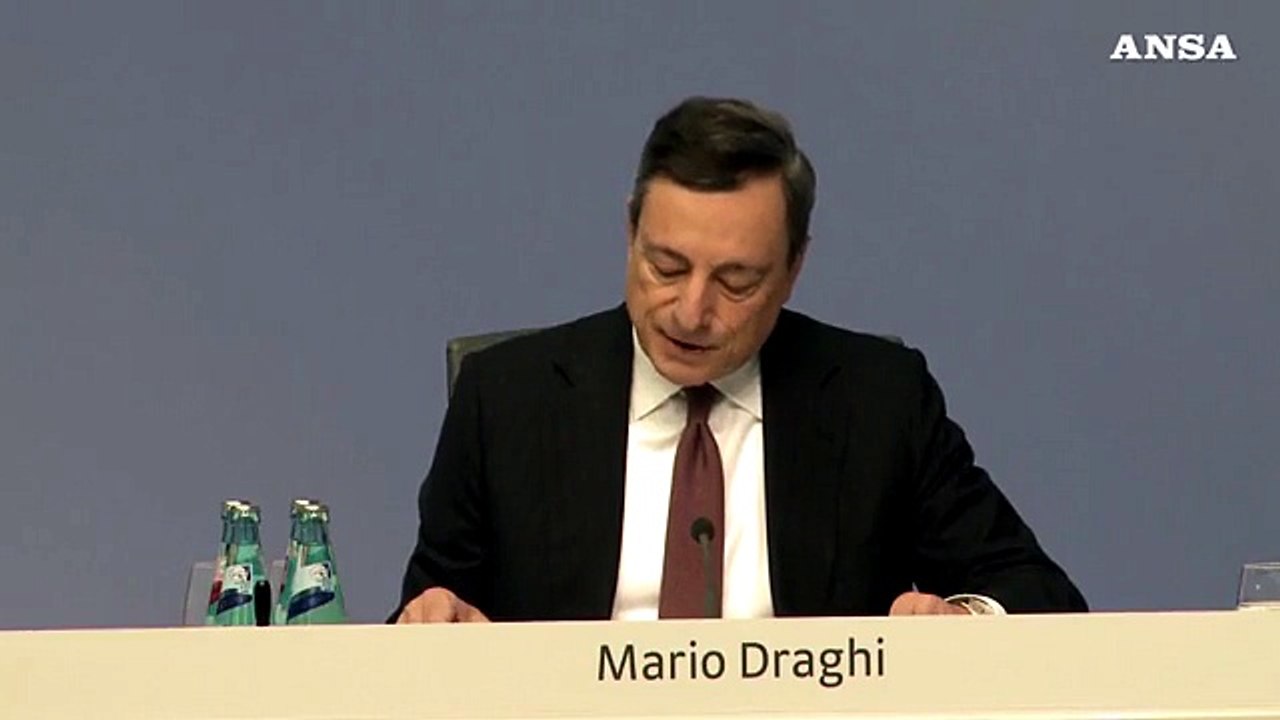 Monito di Draghi all'Italia: taglio del debito sia credibile