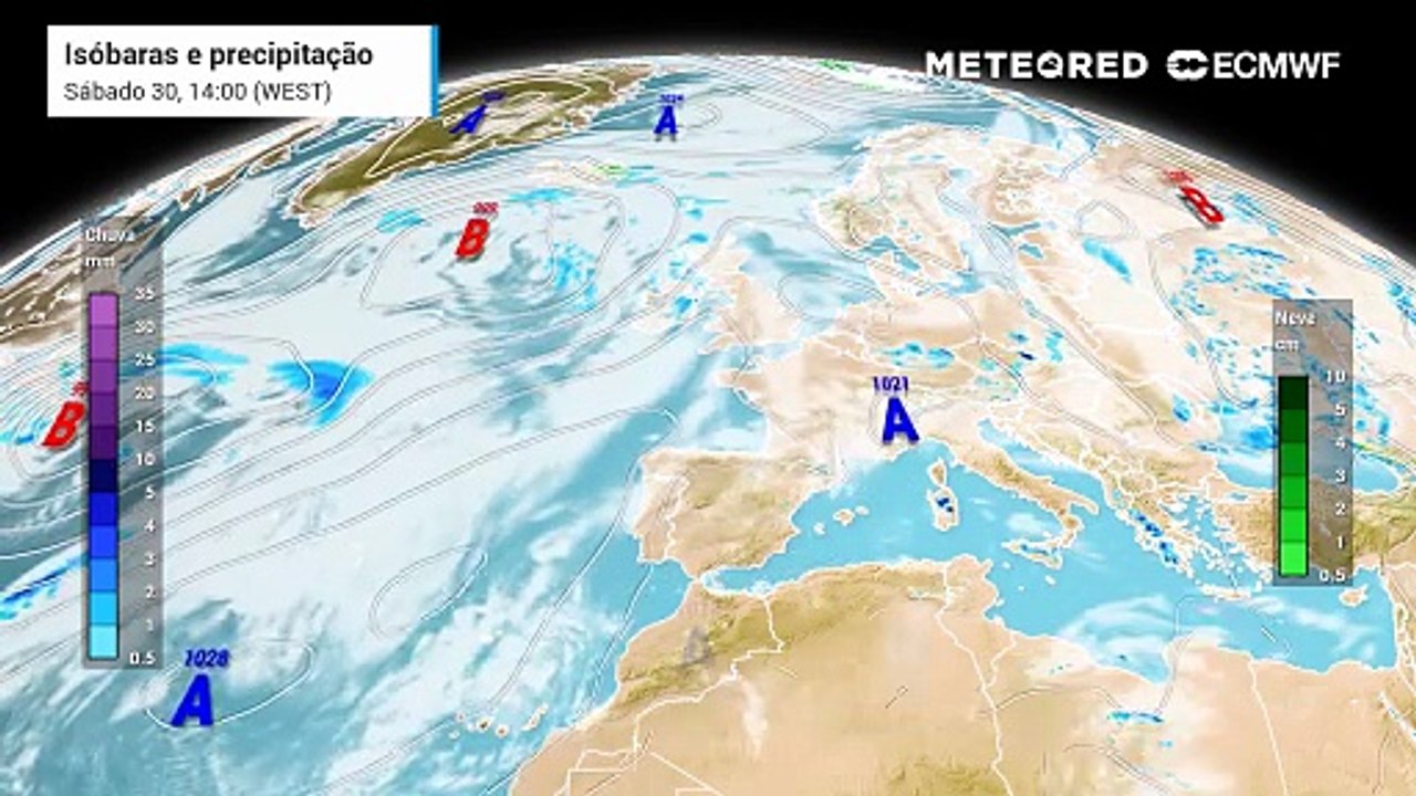 Primeiro fim de semana de junho: Onde os modelos meteorológicos ainda não se entendem