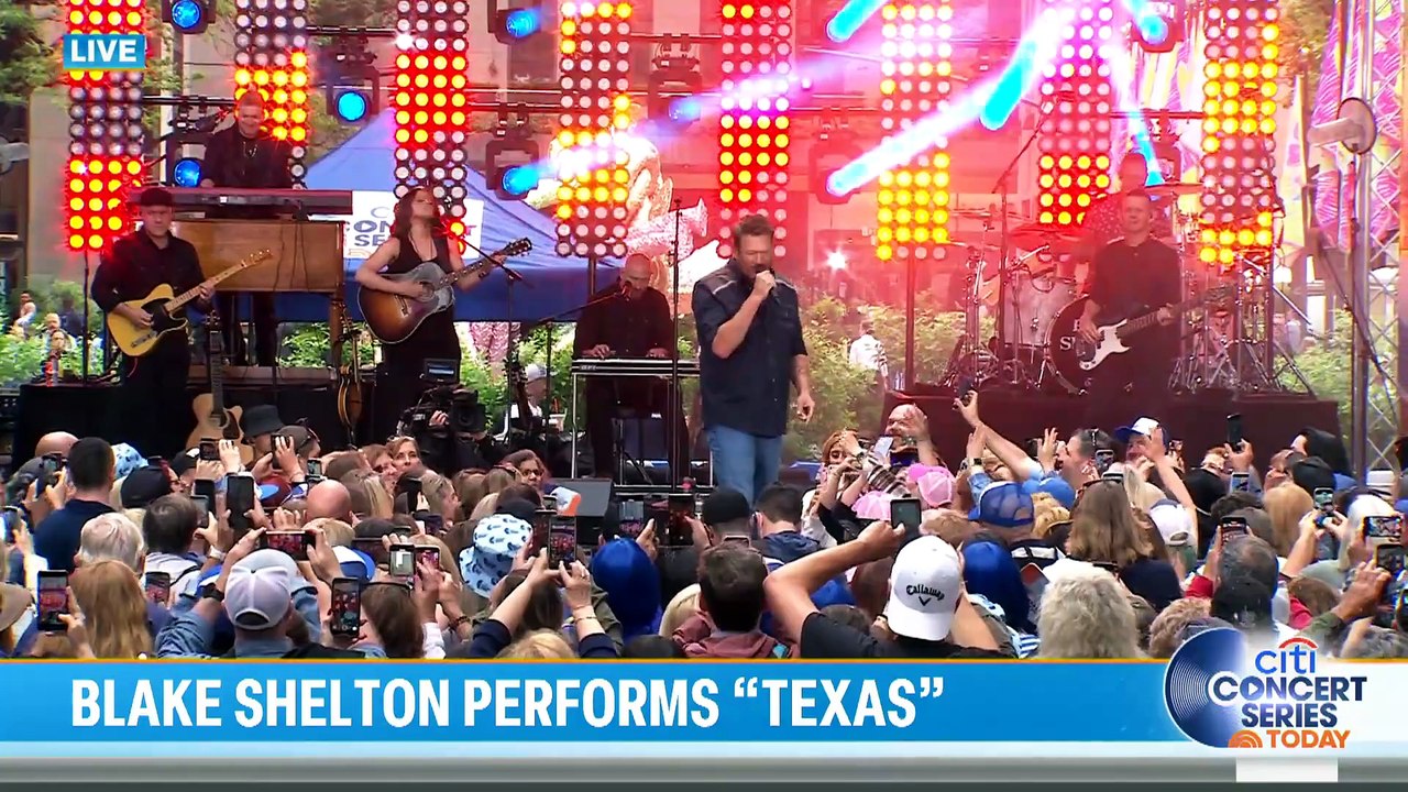 Texas (Live) - Blake Shelton