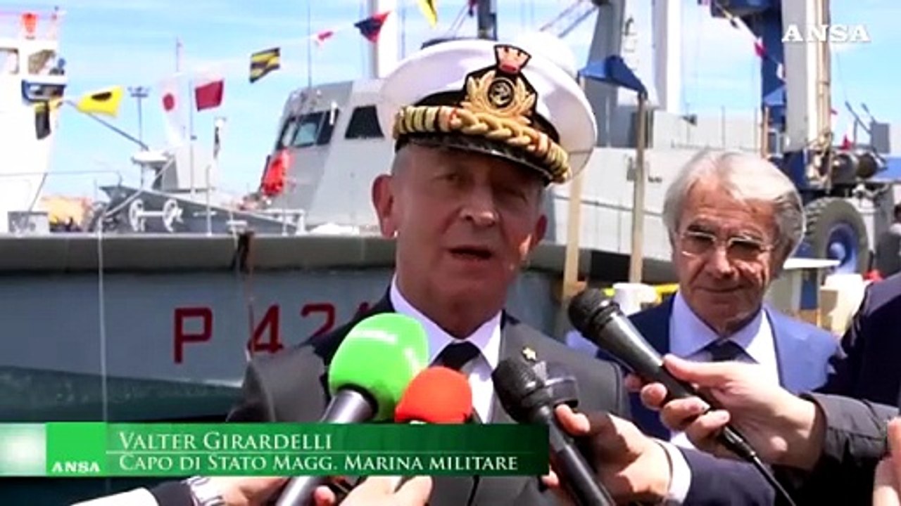 Messina, Intermarine consegna alla Marina la 'Tullio Tedeschi'