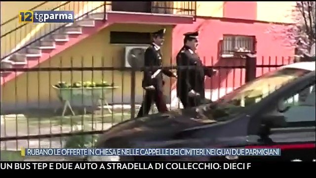 Rubano le offerte in chiesa e nelle cappelle dei cimiteri, nei guai due parmigiani
