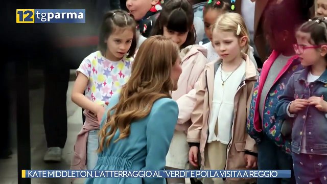 KATE MIDDLETON, L'ATTERRAGGIO AL VERDI E POI LA VISITA A REGGIO | KATE MIDDLETON, L'ATTERRAGGIO AL VERDI E POI LA VISITA A REGGIO