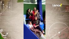 Bruna Biancardi e Mavie para assistir ao treino da Seleção Brasileira na Granja Comary