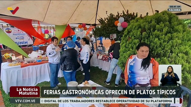 Táchira | Cocineras de la Patria presentan platos típicos para fortalecer programas de nutrición