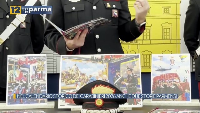 NEL CALENDARIO STORICO DEI CARABINIERI 2026 ANCHE DUE STORIE PARMENSI | NEL CALENDARIO STORICO DEI CARABINIERI 2026 ANCHE DUE STORIE PARMENSI