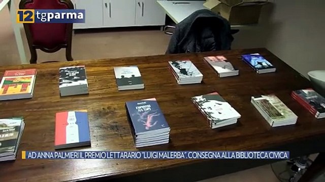 AD ANNA PALMIERI IL PREMIO LETTARARIO LUIGI MALERBA . CONSEGNA ALLA BIBLIOTECA CIVICA | AD ANNA PALMIERI IL PREMIO LETTARARIO LUIGI MALERBA . CONSEGNA ALLA BIBLIOTECA CIVICA