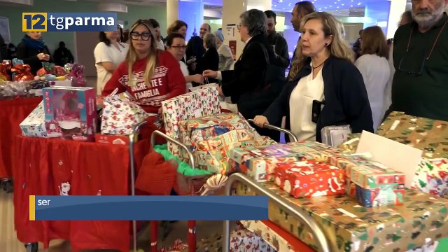 I REGALI DI FONDAZIONE CARIPARMA AI PICCOLI RICOVERATI AL MAGGIORE | I REGALI DI FONDAZIONE CARIPARMA AI PICCOLI RICOVERATI AL MAGGIORE