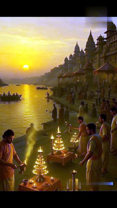 Ganga Aarti | Banaras Ghat #shorts