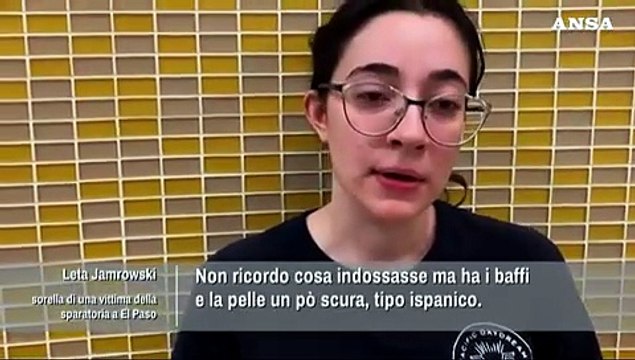La sorella uccisa nella sparatoria di El Paso con neonato in braccio