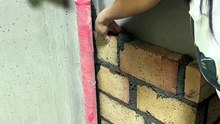 Girl work on construction site