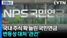 국내 주식 확 늘린 국민연금...변동성 대처 '관건' / YTN