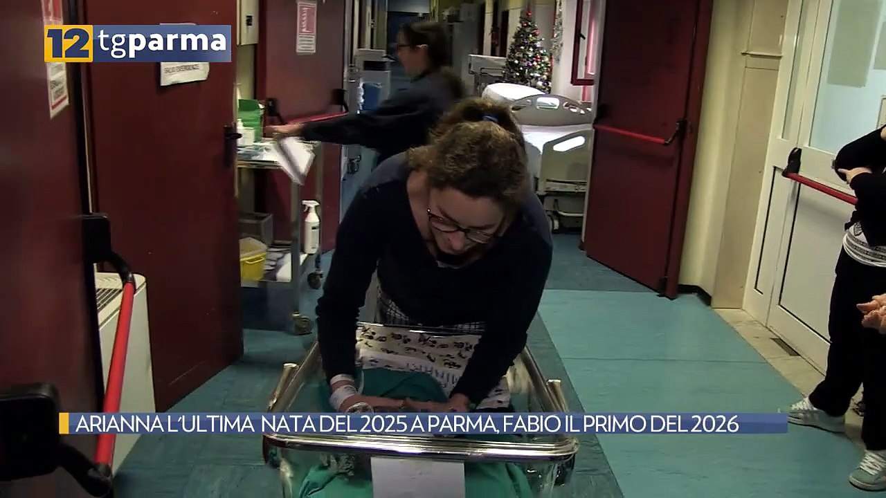 ARIANNA L'ULTIMA  NATA DEL 2025 A PARMA, FABIO IL PRIMO DEL 2026 | ARIANNA L'ULTIMA  NATA DEL 2025 A PARMA, FABIO IL PRIMO DEL 2026