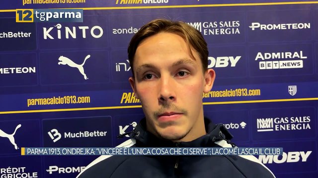 PARMA 1913, ONDREJKA: VINCERE È L'UNICA COSA CHE CI SERVE ; LACOME LASCIA IL CLUB | PARMA 1913, ONDREJKA: VINCERE È L'UNICA COSA CHE CI SERVE ; LACOME LASCIA IL CLUB