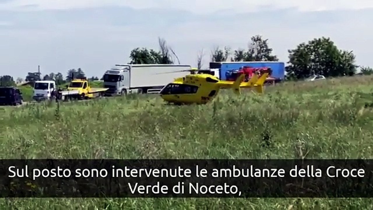 Schianto Noceto 21 Maggio