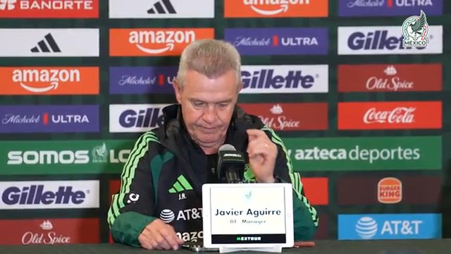 CONFERENCIA PREVIA Javier Aguirre desde Los Ángeles de cara al duelo de preparación rumbo al Mundial