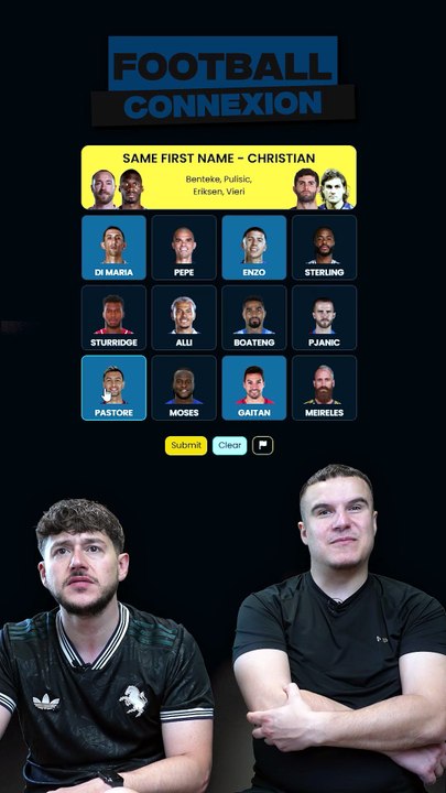 Retrouve les CONNEXIONS 🧐⚽️
