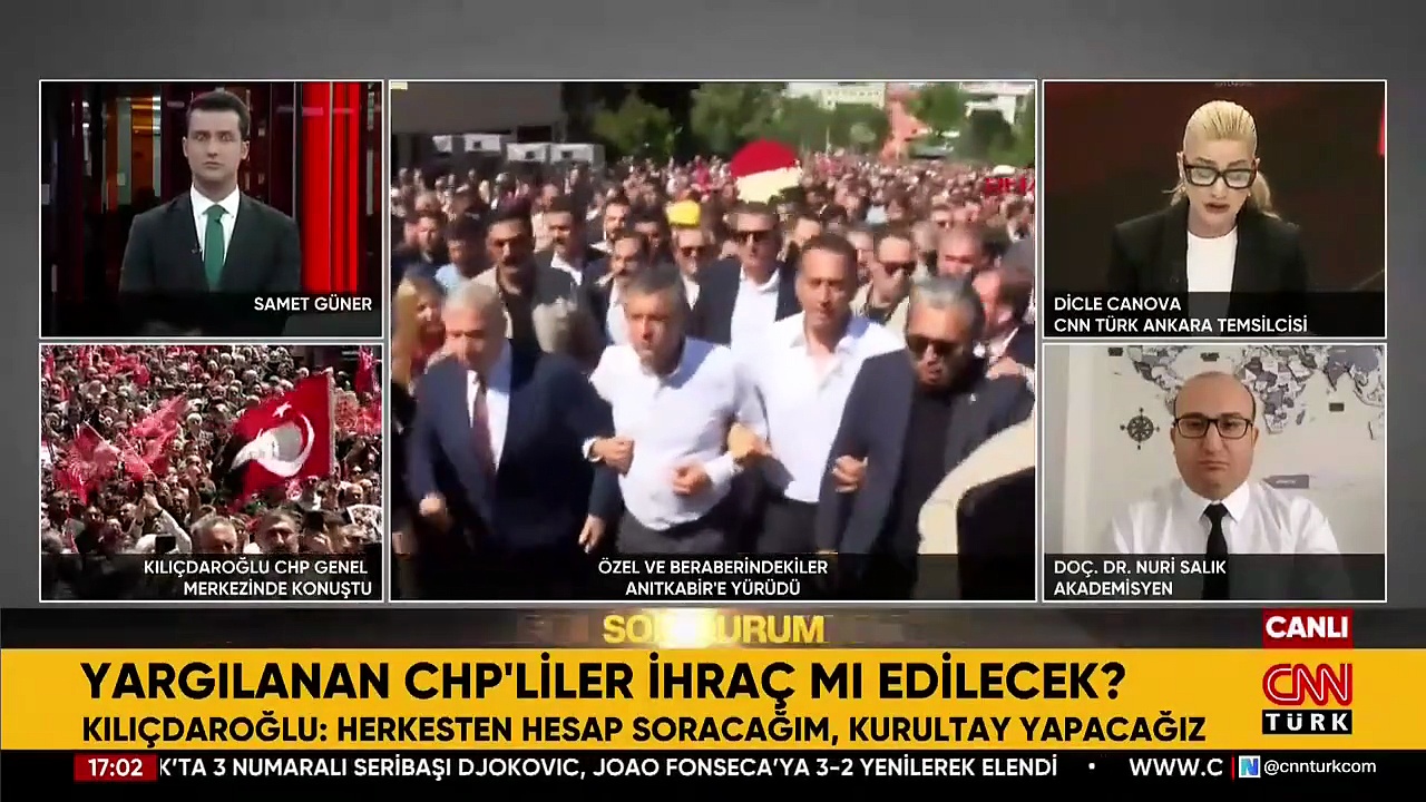 Kılıçdaroğlu’nun mesajı kime? "CHP İÇİNDE FETÖ AJANLARI VAR" CNN TÜRK Ankara Temsilcisi Dicle Canova anlattı
