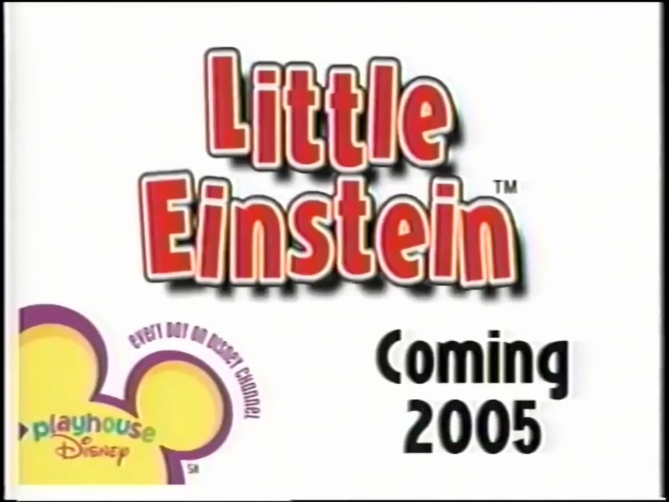 Disney Little Einsteins - Pilot Teaser Promo (2004) (HD VHS Rip Replace Version)