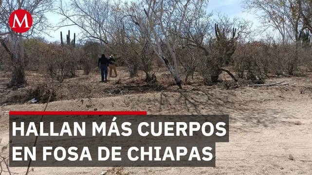 Localizan más cuerpos en fosa clandestina de Chiapas