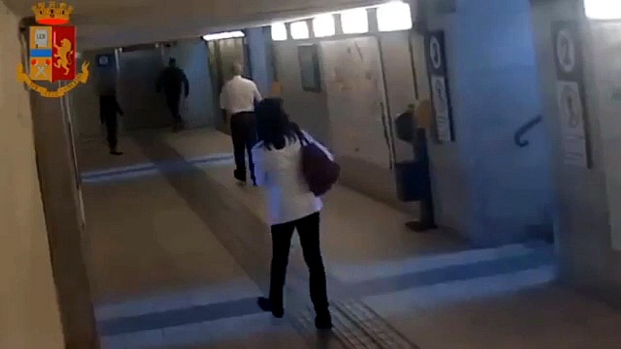 Aggressione Lecco video Polfer
