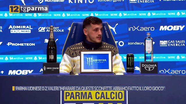 PARMA-UDINESE 0-2, VALERI: IMPARARE DA QUESTE SCONFITTE, ABBIAMO FATTO IL LORO GIOCO | PARMA-UDINESE 0-2, VALERI: IMPARARE DA QUESTE SCONFITTE, ABBIAMO FATTO IL LORO GIOCO
