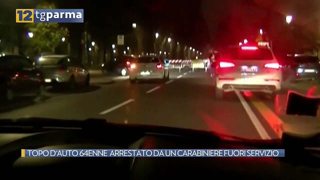TOPO D'AUTO 64ENNE  ARRESTATO DA UN CARABINIERE FUORI SERVIZIO | TOPO D'AUTO 64ENNE  ARRESTATO DA UN CARABINIERE FUORI SERVIZIO