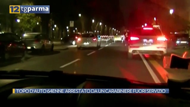 TOPO D'AUTO 64ENNE ARRESTATO DA UN CARABINIERE FUORI SERVIZIO | TOPO D'AUTO 64ENNE ARRESTATO DA UN CARABINIERE FUORI SERVIZIO