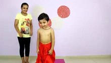 4 YEAR OLD TEACHING YOGA | बाबा आयुदेव | Yoga for kids | Ep 11 Aayu and Pihu Show