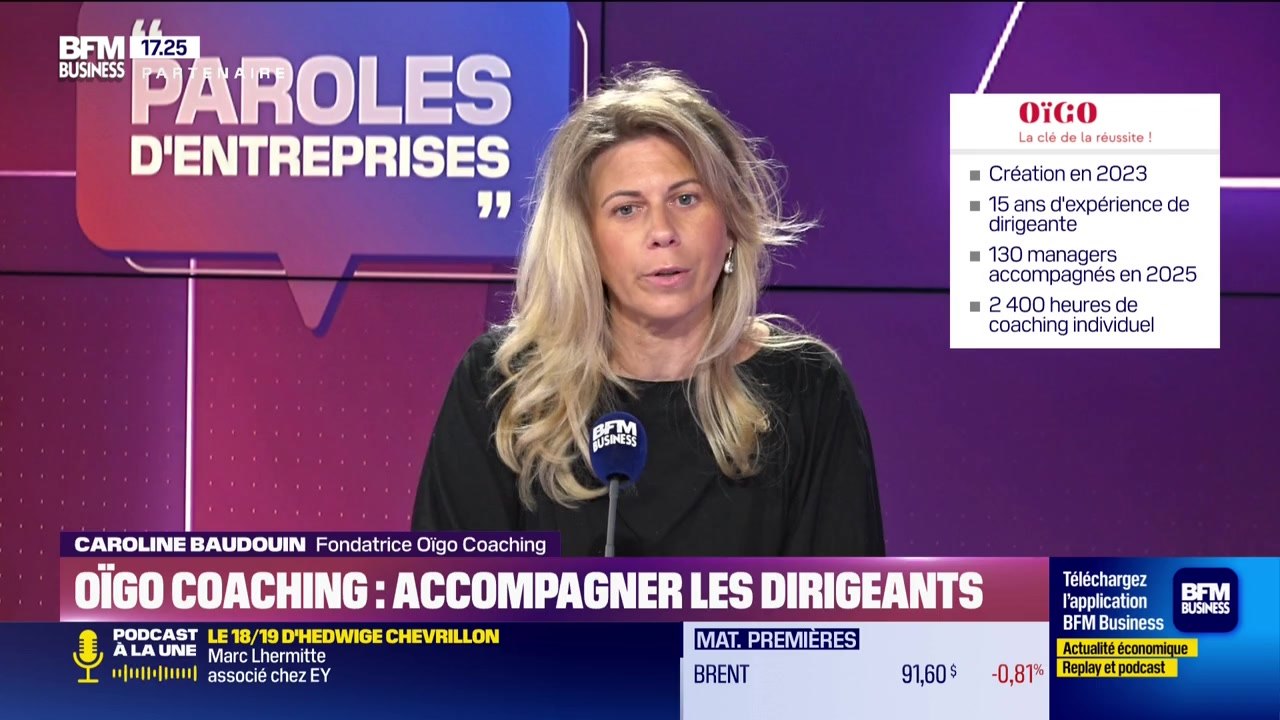 Caroline Baudouin (Oïgo Coaching) : Oïgo Coaching, accompagner les dirigeants - 30/05