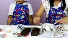 CHOCOLATE ICE CREAM CAKE | Kids Cooking without fire | Ep 13 Aayu And Pihu Show