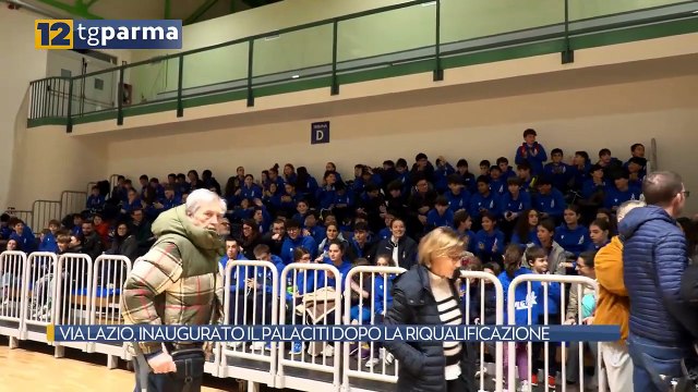 VIA LAZIO, INAUGURATO IL PALACITI DOPO LA RIQUALIFICAZIONE | VIA LAZIO, INAUGURATO IL PALACITI DOPO LA RIQUALIFICAZIONE