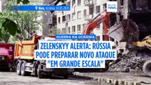 Zelenskyy alerta para possível novo mega-ataque russo à Ucrânia