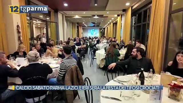 CALCIO, SABATO PARMA-LAZIO. E IERI SERA LA FESTA DEI TIFOSI CROCIATI | CALCIO, SABATO PARMA-LAZIO. E IERI SERA LA FESTA DEI TIFOSI CROCIATI
