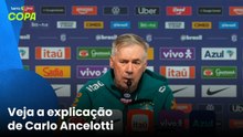 ‘Não me expliquei bem’: a justificativa de Ancelotti para manter Neymar sem estar 100% fisicamente