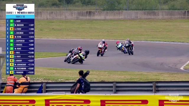 Championnat de France FSBK - Pré-Moto 4 / Moto 5 - Course 1