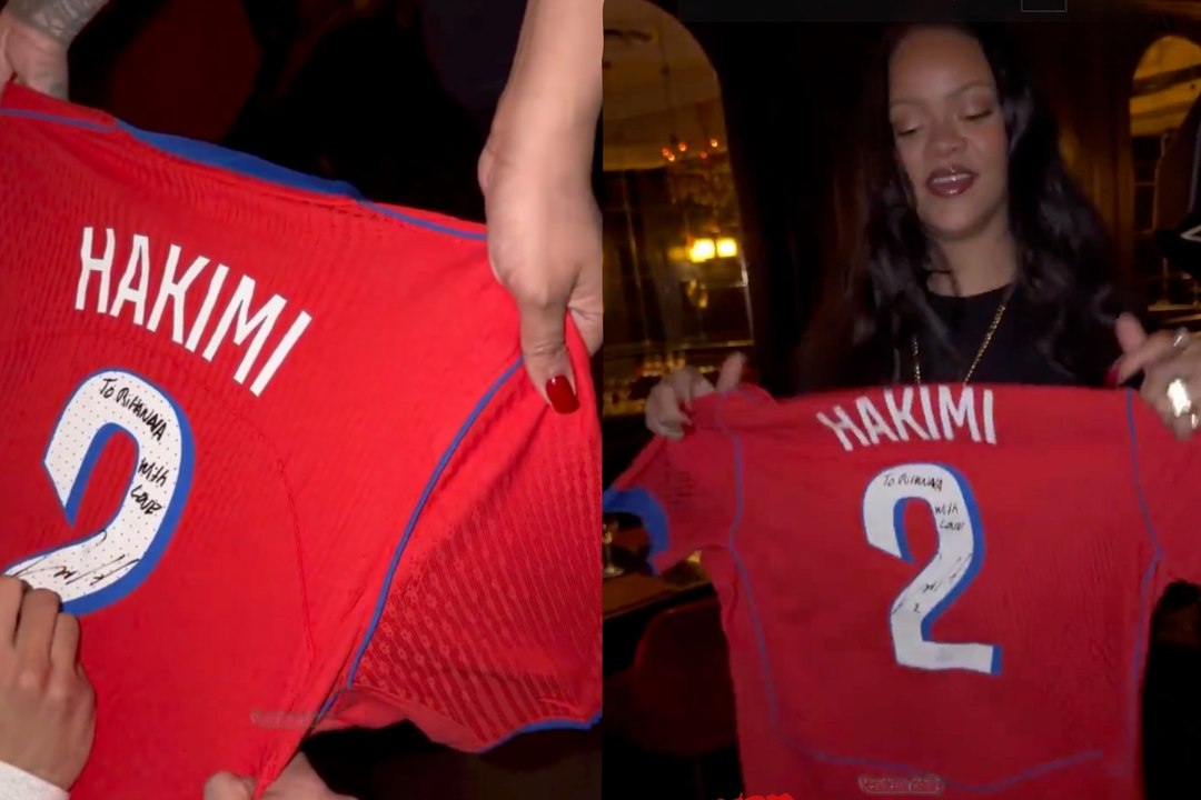 Rihanna and the PSG jersey that is making headlines again ahead of the Champions League final