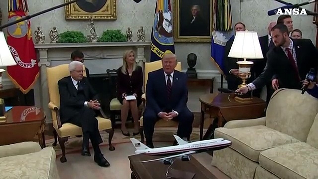 Mattarella alla Casa Bianca, scontro con Trump sui dazi