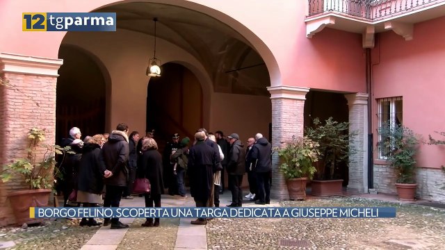 BORGO FELINO, SCOPERTA UNA TARGA DEDICATA A GIUSEPPE MICHELI | BORGO FELINO, SCOPERTA UNA TARGA DEDICATA A GIUSEPPE MICHELI