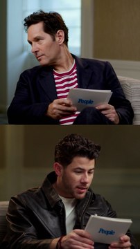 Paul Rudd Coaches Nick Jonas on Being “More Sexy” as PEOPLE's 2021 Sexiest Man Alive