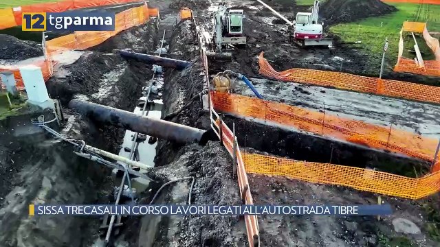SISSA TRECASALI, IN CORSO LAVORI LEGATI ALL'AUTOSTRADA TIBRE | SISSA TRECASALI, IN CORSO LAVORI LEGATI ALL'AUTOSTRADA TIBRE