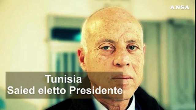 Tunisia, Kais Saied e' il nuovo Presidente della Repubblica