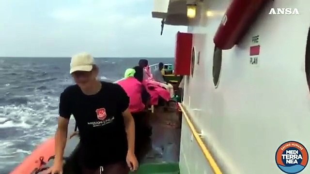 Sulla nave Mare Jonio non c'e' piu' acqua, e' emergenza