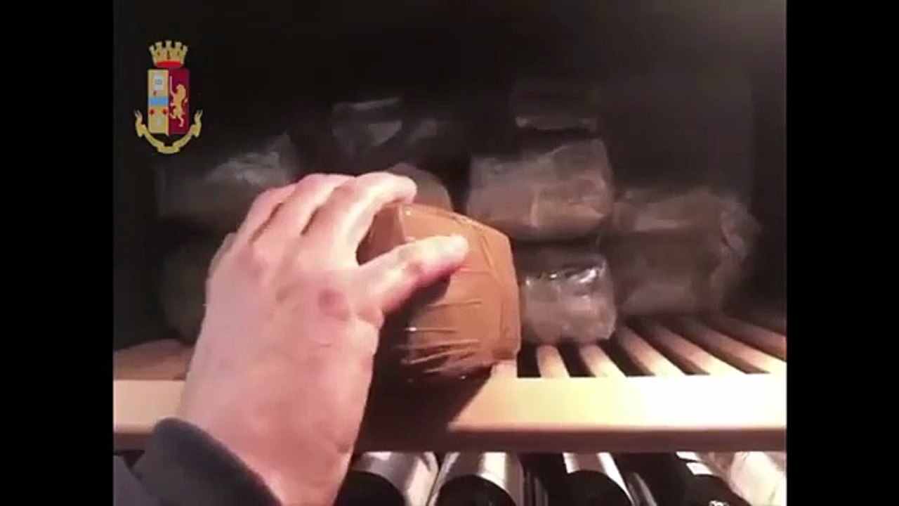 sequestro droga questura
