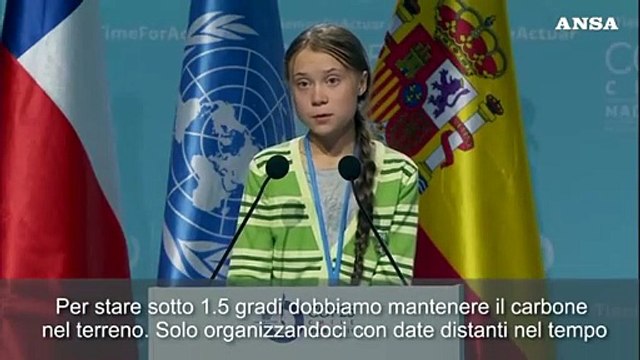 Clima, Greta Thunberg: Ho speranza nelle persone