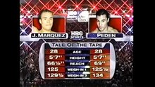 Juan Manuel Marquez vs Robbie Peden - HBO BAD 3-9-2002