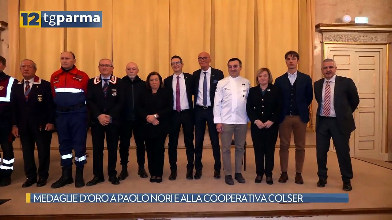 MEDAGLIE D'ORO A PAOLO NORI E ALLA COOPERATIVA COLSER | MEDAGLIE D'ORO A PAOLO NORI E ALLA COOPERATIVA COLSER